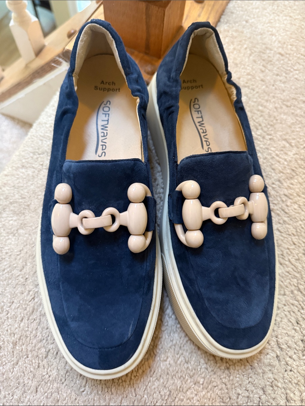 Softwares Tais Platform Slip-On With Decorative Bit- Worn Once